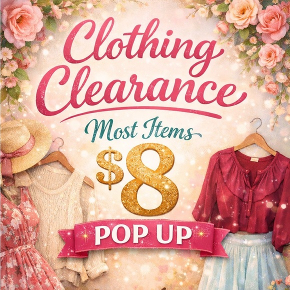 CLOTHING CLEARANCE POP UP - Picture 2 of 2